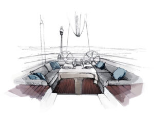 0133 Beneteau Sailing Yacht Design Concept