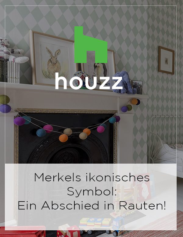Houzz Feature: Merkels ikonisches Symbol: Ein Abschied in Rauten!